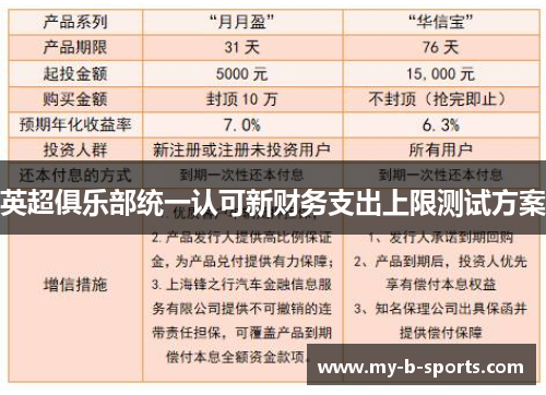英超俱乐部统一认可新财务支出上限测试方案 英超俱乐部统一认可新财务支出上限测试方案